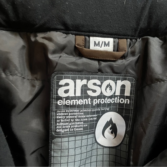 Arson Men's snowboarding ski Brown Pants Sz M - Picture 6 of 16